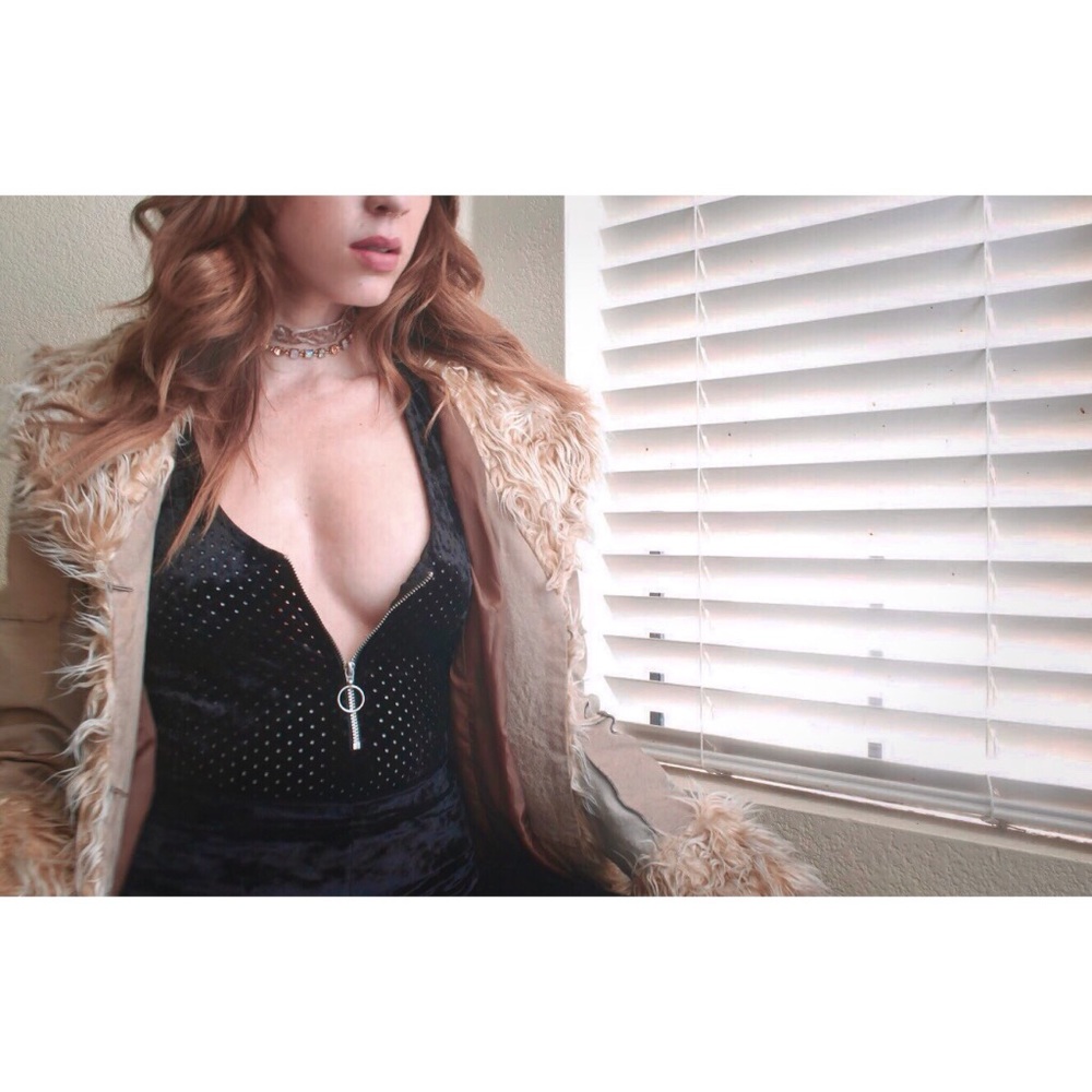 Velvet and Dreamy 💋 Mesh Bodysuit